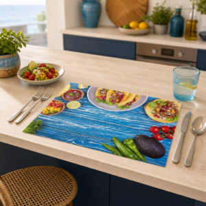 Mexikanische Tacos - Tischset Papier – Bild 2
