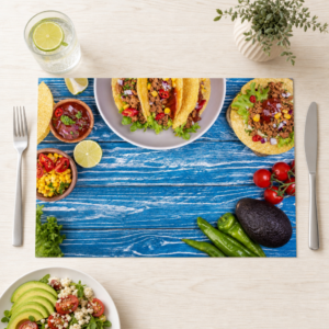Mexikanische Tacos - Tischset Papier – Bild 1