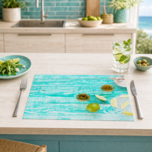 Tequila Shots mit Limette - Tischset Papier – Bild 2