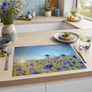 Kornblumenfeld - Tischset Papier – Bild 2
