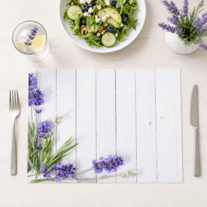 Lavendel-Ecke - Tischset Papier – Bild 1