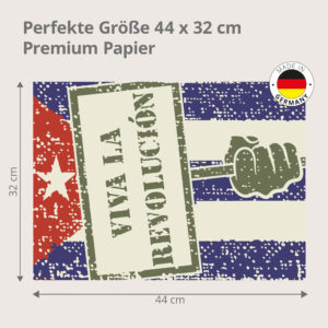 Viva la Revolución - Tischset Papier – Bild 3