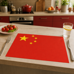 China-Flagge - Tischset Papier – Bild 2