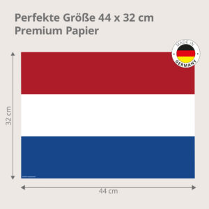 Niederlande-Flagge - Tischset Papier – Bild 3