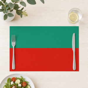 Bulgarien-Flagge - Tischset Papier – Bild 1