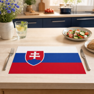 Slowakei-Flagge - Tischset Papier – Bild 2