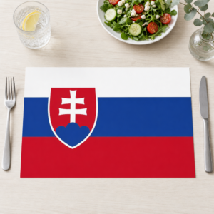 Slowakei-Flagge - Tischset Papier – Bild 1