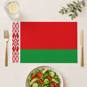 Belarus-Flagge - Tischset Papier – Bild 1