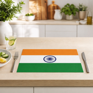 Indien-Flagge - Tischset Papier – Bild 2