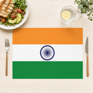 Indien-Flagge - Tischset Papier – Bild 1