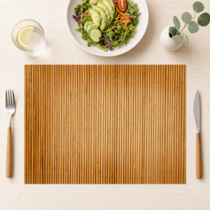 Bambusmatte - Tischset Papier – Bild 1