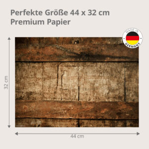 Fassdauben - Tischset Papier – Bild 3