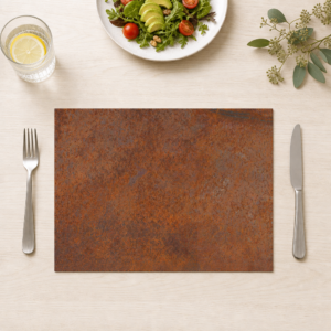 Rost auf Metallblech - Tischset Papier – Bild 1